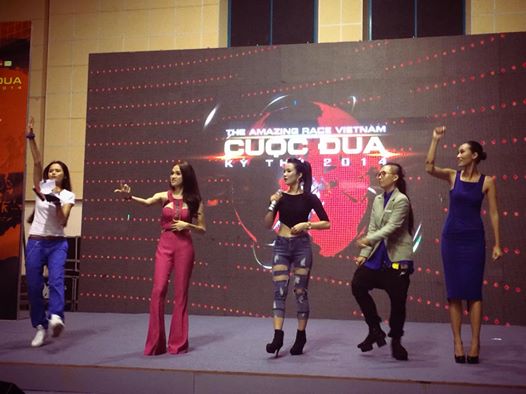 Hương Giang Idol dành chiến thắng tại Cuộc đua kỳ thú năm 2014.
